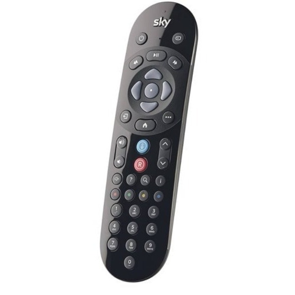 New Original Sky Q Voice Remote Control – Duracell Batteries Included – Compatib